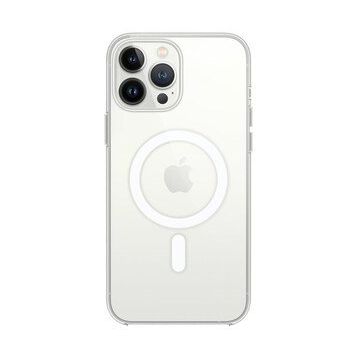 Newface iPhone 14 Pro Magneticsafe Şeffaf Silikon Kılıf