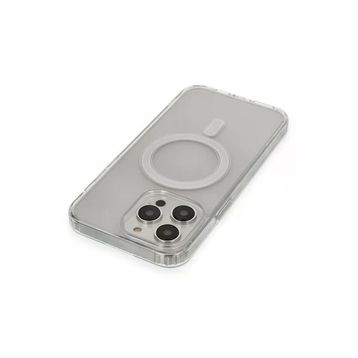 Newface iPhone 14 Pro Max Matte Şeffaf Magneticsafe Şeffaf Cep Telefonu Kılıfı