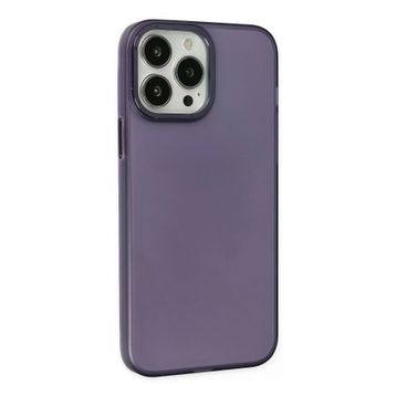 Newface iPhone 14 Pro Max Modos Metal Kapak - Mor Kılıf