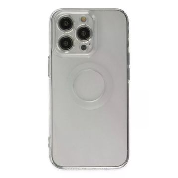 Newface iPhone 14 Pro Santa Lens Silikon Şeffaf Kılıf