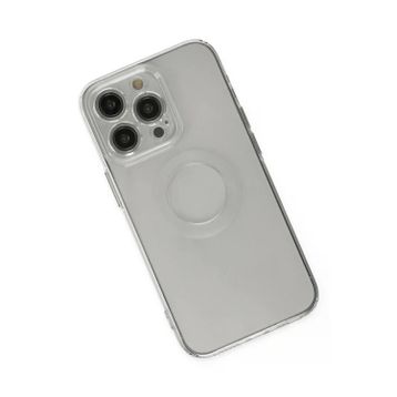 Newface iPhone 14 Pro Santa Lens Silikon Şeffaf Kılıf