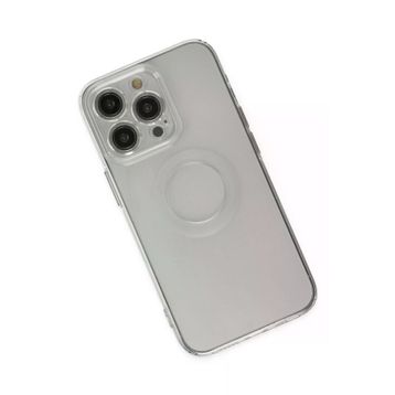 Newface iPhone 14 Pro Santa Lens Silikon Şeffaf Kılıf