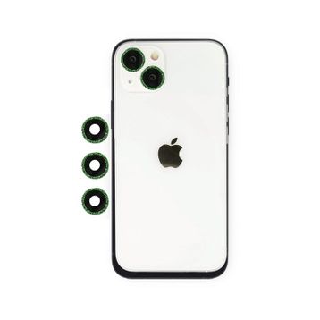 Newface iPhone 14 Shine Yeşil Kamera Lens