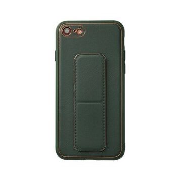Newface iPhone 7 Coco Deri Standlı Kapak Yeşil Kılıf