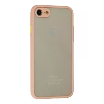 Newface iPhone 7 Montreal Silikon Kapak Pembe Cep Telefonu Kılıfı