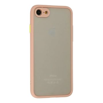 Newface iPhone 7 Montreal Silikon Kapak Pembe Cep Telefonu Kılıfı