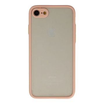 Newface iPhone 7 Montreal Silikon Kapak Pembe Cep Telefonu Kılıfı