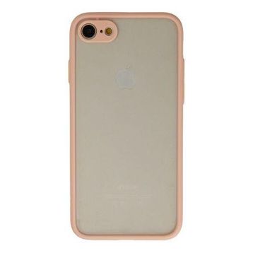 Newface iPhone 7 Montreal Silikon Kapak Pembe Cep Telefonu Kılıfı