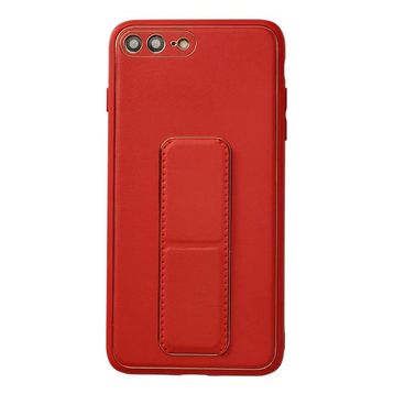 Newface iPhone 7 Plus Coco Deri Standlı Kapak Kırmızı Kılıf
