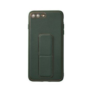 Newface iPhone 7 Plus Coco Deri Standlı Kapak Yeşil Kılıf