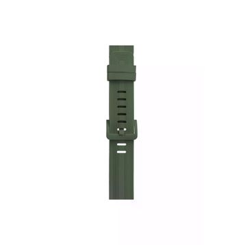 Newface KR408 Apple Watch 38 mm Koyu Yeşil Çizgili Silikon Kordon