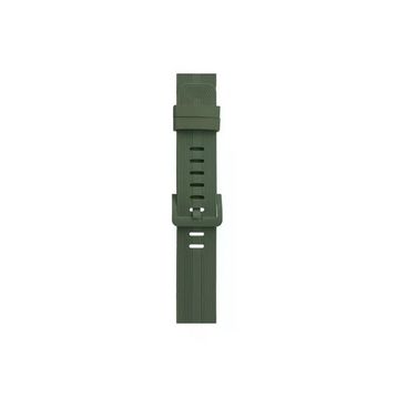 Newface KR408 Apple Watch 38 mm Koyu Yeşil Çizgili Silikon Kordon