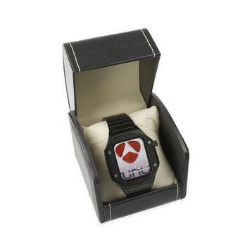 Newface KR409 Apple Watch 44 mm Siyah Metal Kordon