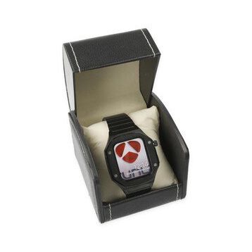 Newface KR409 Apple Watch 45 mm Siyah Metal Kordon