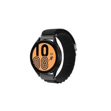 Newface KR410 Watch 20 mm Siyah Kumaş Kordon