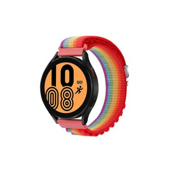 Newface KR410 Watch 22 mm Gökkuşağı 1 Kumaş Kordon