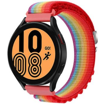 Newface KR410 Watch 22 mm Gökkuşağı 1 Kumaş Kordon