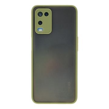 Newface Oppo A54 4G Montreal Silikon Kapak - Açık Yeşil Kılıf