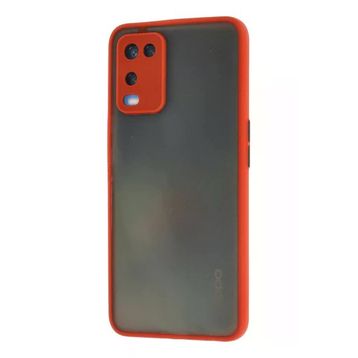 Newface Oppo A54 4g Montreal Silikon Kapak Kırmızı Cep Telefonu Kılıfı