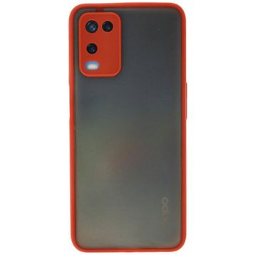 Newface Oppo A54 4g Montreal Silikon Kapak Kırmızı Cep Telefonu Kılıfı