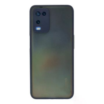 Newface Oppo A54 4G Montreal Silikon Kapak Lacivert Cep Telefonu Kılıfı