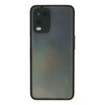 Newface Oppo A54 4G Montreal Silikon Kapak Siyah Cep Telefonu Kılıfı