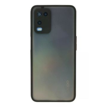 Newface Oppo A54 4G Montreal Silikon Kapak Siyah Cep Telefonu Kılıfı
