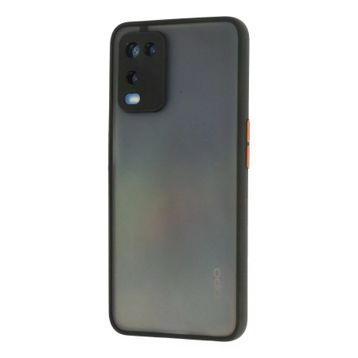 Newface Oppo A54 4G Montreal Silikon Kapak Siyah Cep Telefonu Kılıfı