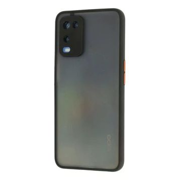 Newface Oppo A54 4G Montreal Silikon Kapak Siyah Cep Telefonu Kılıfı