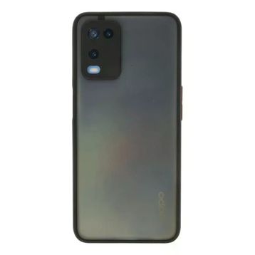 Newface Oppo A54 4G Montreal Silikon Kapak Siyah Cep Telefonu Kılıfı