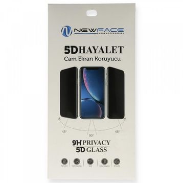 Newface Oppo A73 5D Hayalet Cam Ekran Koruyucu