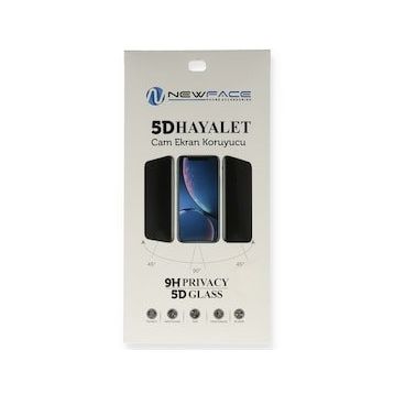 Newface Oppo A73 5D Hayalet Cam Ekran Koruyucu