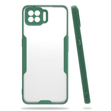 Newface Oppo A73 Platin Silikon - Yeşil Kılıf