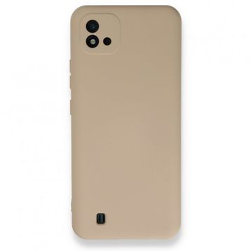 Newface Realme C11 2021 Nano İçi Kadife Silikon Pudra Cep Telefonu Kılıfı