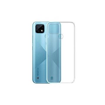 Newface Realme C21 Lüx Şeffaf Silikon Kılıf