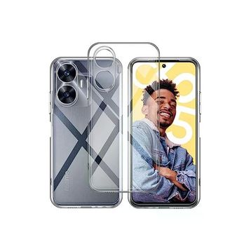Newface Realme C55 Lüx Şeffaf Silikon Kılıf