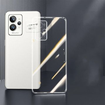 Newface Realme GT2 Pro 5G Lüx Şeffaf Silikon Cep Telefonu Kılıfı