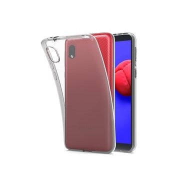 Newface Samsung Galaxy A01 Core Lüx Şeffaf Silikon Kılıf