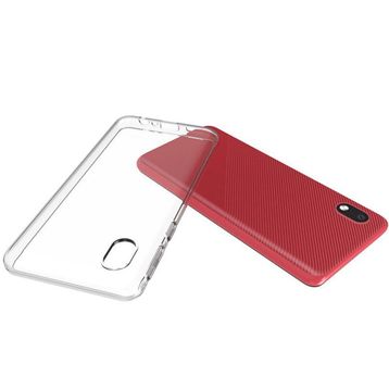 Newface Samsung Galaxy A01 Core Lüx Şeffaf Silikon Kılıf