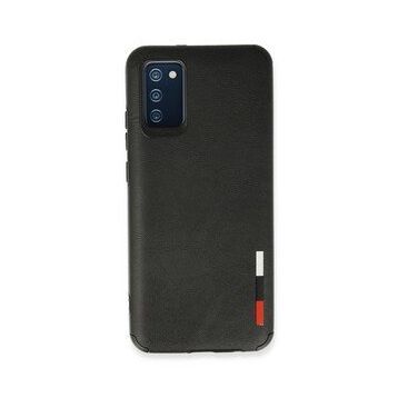 Newface Samsung Galaxy A02S Loop Deri Silikon - Siyah Kılıf