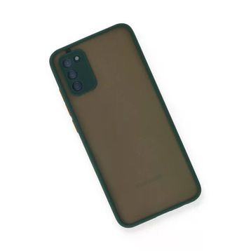 Newface Samsung Galaxy A02S Montreal Silikon Kapak Yeşil Cep Telefonu Kılıfı