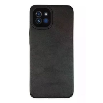 Newface Samsung Galaxy A03 Loop Deri Silikon - Siyah Kılıf