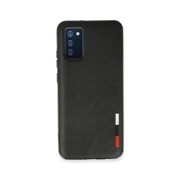 Newface Samsung Galaxy A03S Loop Deri Silikon - Siyah Kılıf