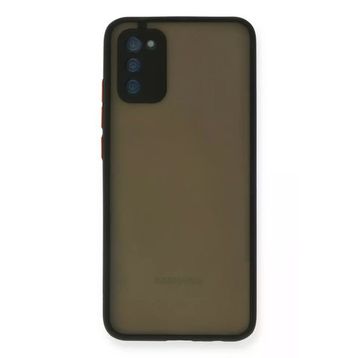 Newface Samsung Galaxy A03S Montreal Silikon Kapak - Siyah Kılıf