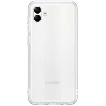 Newface Samsung Galaxy A04 Lüx Şeffaf Silikon Cep Telefonu Kılıfı