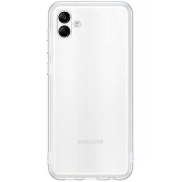 Newface Samsung Galaxy A04 Lüx Şeffaf Silikon Cep Telefonu Kılıfı