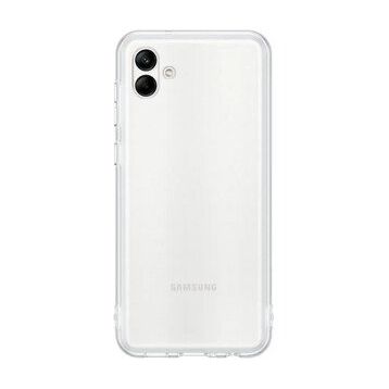 Newface Samsung Galaxy A04 Lüx Şeffaf Silikon Cep Telefonu Kılıfı