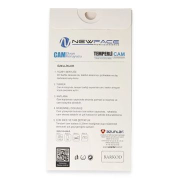 Newface Samsung Galaxy A26 3D Antistatik Cam Ekran Koruyucu