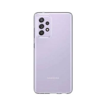 Newface Samsung Galaxy A72 Lüx Şeffaf Silikon Cep Telefonu Kılıfı