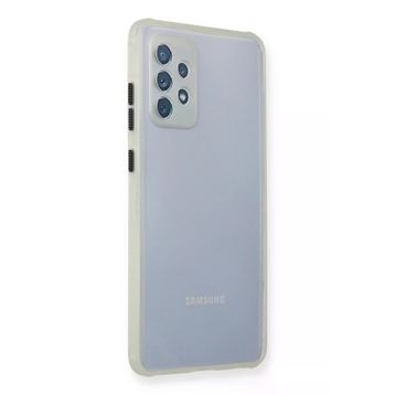 Newface Samsung Galaxy A72 Miami Şeffaf Silikon Şeffaf Cep Telefonu Kılıfı